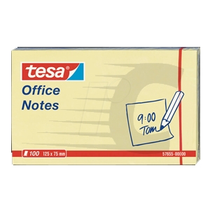 Notas amarelas 125x75